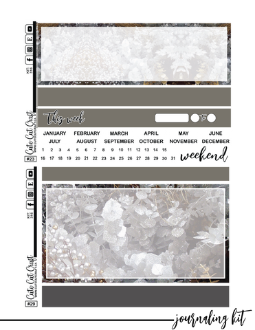 Silver Christmas #316 || Complete Collection [PRINTABLE]