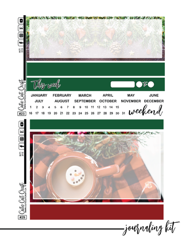 Classic Christmas #315 || Journaling Kit [PRINTABLE]