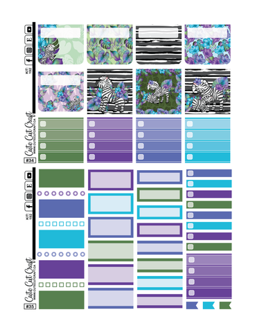 Zebra #192 || Journaling Kit [PRINTABLE]
