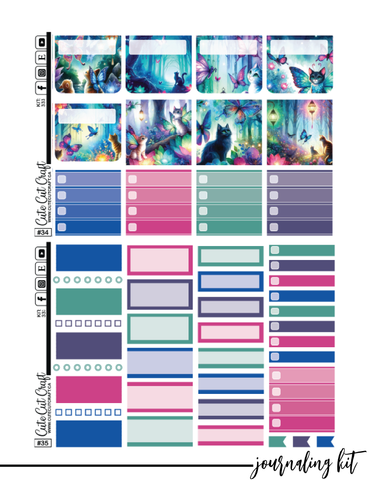 Cattafly #333 || Journaling Kit [PRINTABLE]