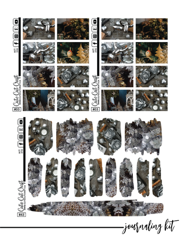 Silver Christmas #316 || Complete Collection [PRINTABLE]