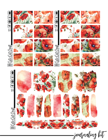 November Poppies #301 || Complete Collection [PRINTABLE]