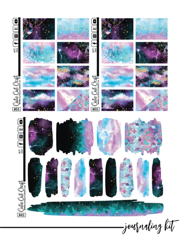 Sugar Rush #343 || Journaling Kit [PRINTABLE]