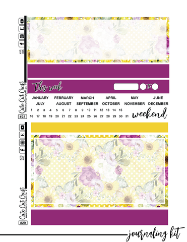 Sunny Sunflower #405 || Complete Collection [SIL/PDF PRINTABLE]