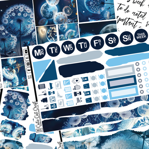 Moonlight Dandy #252 || Journaling Sheets