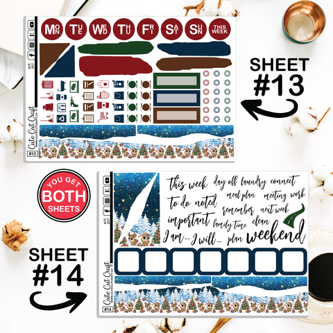 Owlmas #207 || Journaling Sheets