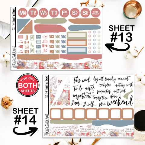 Little Red #396 || Journaling Sheets