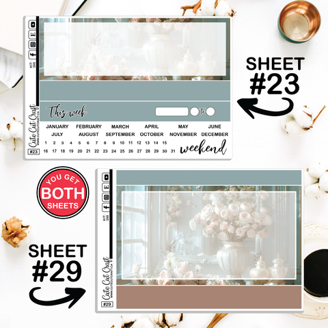 Regency Romance #398 || Journaling Sheets