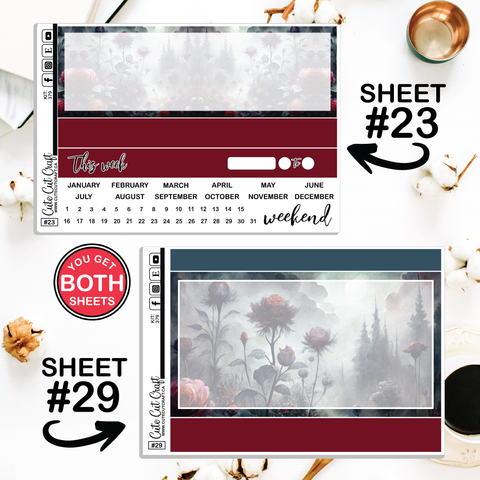 Bachelor Graveyard #379 || Journaling Sheets