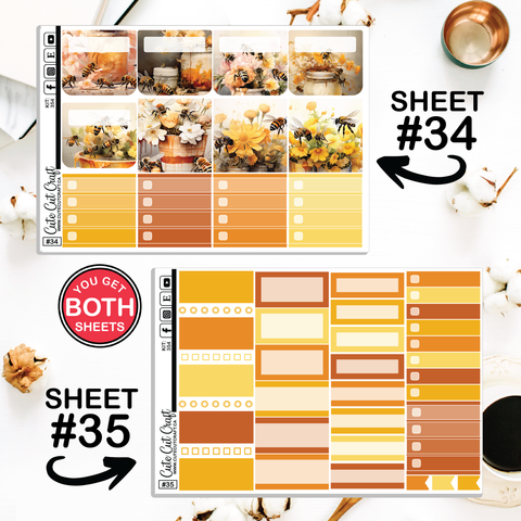 Bumble Bee #354 || Journaling Sheets