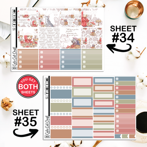 Little Red #396 || Journaling Sheets