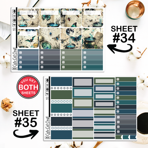 Witchy Way #374 || Journaling Sheets