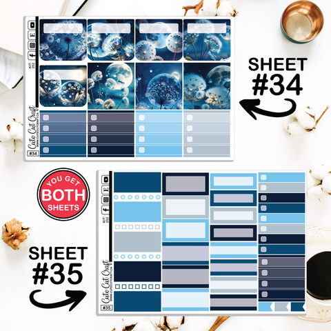 Moonlight Dandy #252 || Journaling Sheets