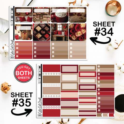 Rustic Love #404 || Journaling Sheets
