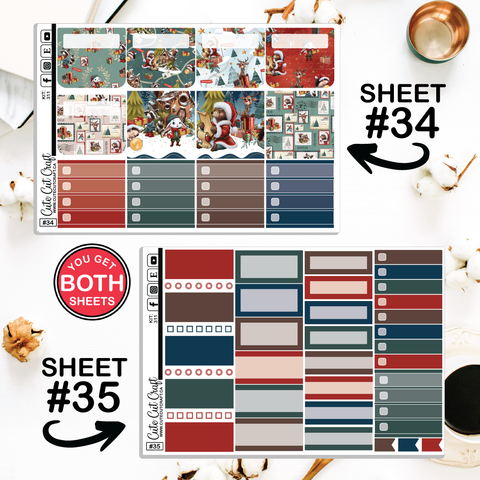 Christmas Forest #311 || Journaling Sheets