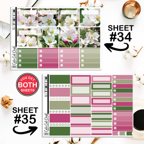Apples In Bloom #393 || Journaling Sheets