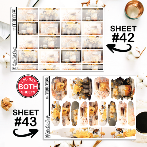 Bumble Bee #354 || Journaling Sheets