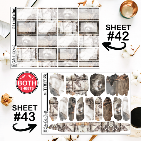 Winter Solitude #375 || Journaling Sheets