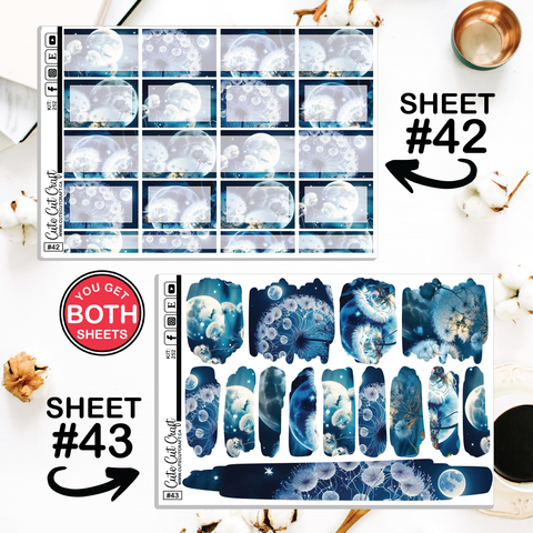 Moonlight Dandy #252 || Journaling Sheets