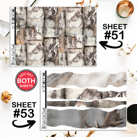 Winter Solitude #375 || Journaling Sheets