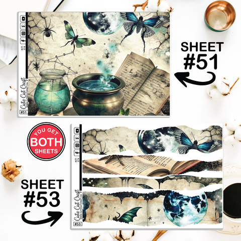 Witchy Way #374 || Journaling Sheets