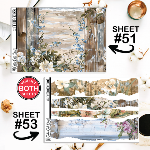 Beachscape #350 || Journaling Sheets