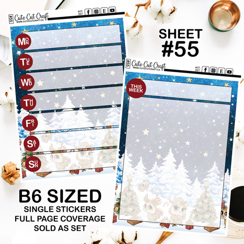 Owlmas #207 || Journaling Sheets