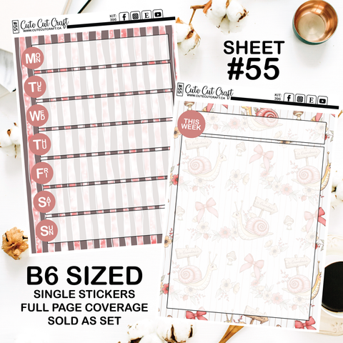 Little Red #396 || Journaling Sheets