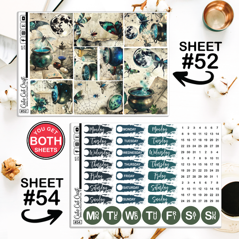 Witchy Way #374 || Journaling Sheets