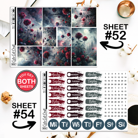 Bachelor Graveyard #379 || Journaling Sheets