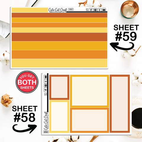 Bumble Bee #354 || Journaling Sheets