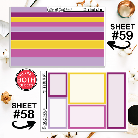 Sunny Sunflower #405 || Journaling Sheets