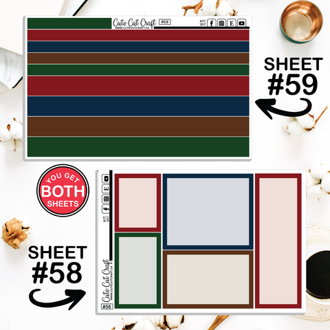 Owlmas #207 || Journaling Sheets