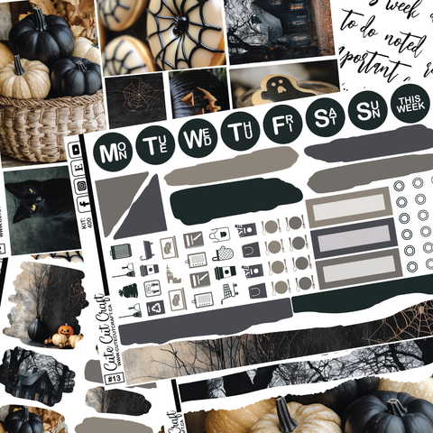 Spooky Fall #400 || Journaling Sheets