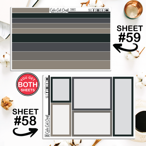 Spooky Fall #400 || Journaling Sheets