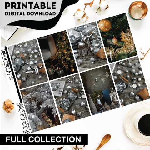 Silver Christmas #316 || Complete Collection [PRINTABLE]