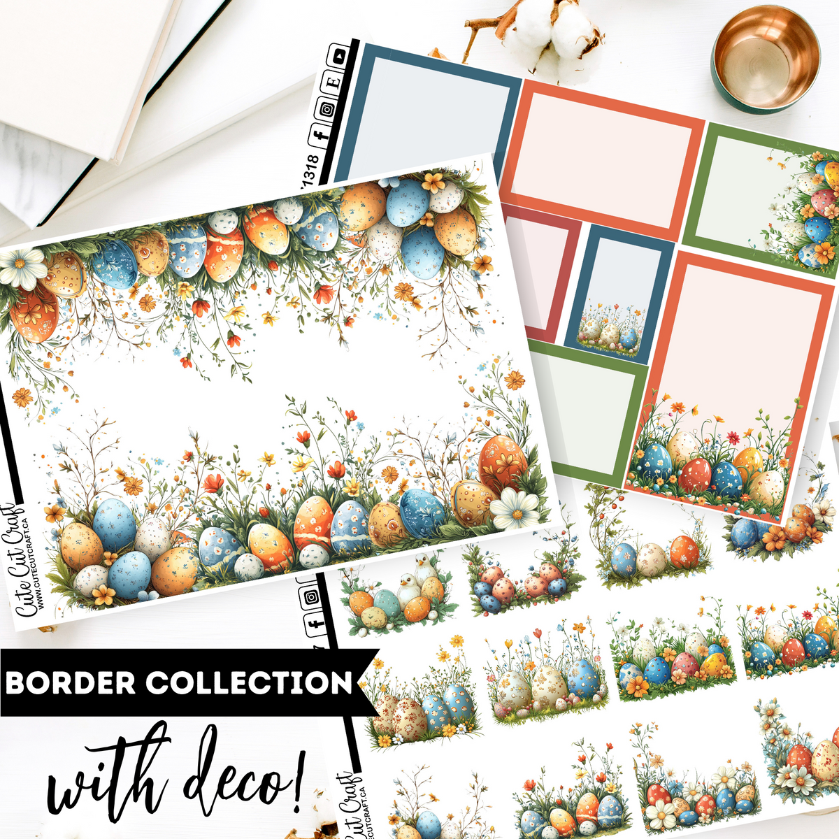 Easter Egg || Border Collection