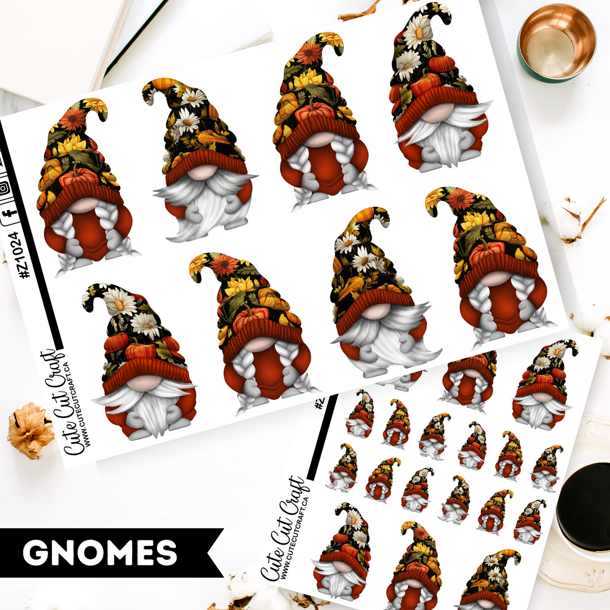 Pumpkin Fall Gnomes
