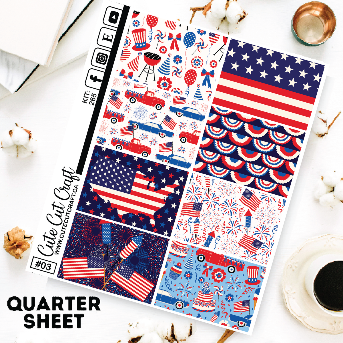 American Pride #265 || Short Boxes