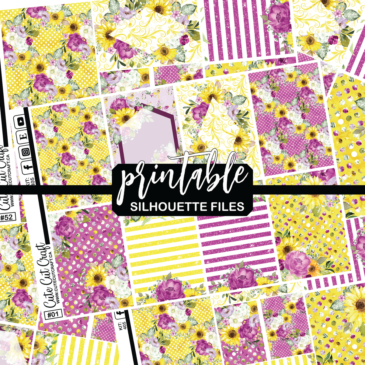 Sunny Sunflower #405 || Complete Collection [SIL/PDF PRINTABLE]