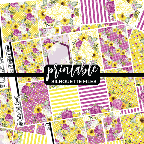 Sunny Sunflower #405 || Complete Collection [SIL/PDF PRINTABLE]