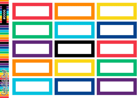 XL Quarter Boxes || Functional Sheets