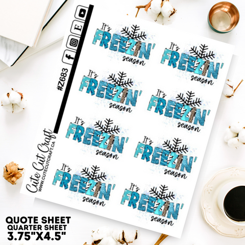 Winter Quote Sheet 12