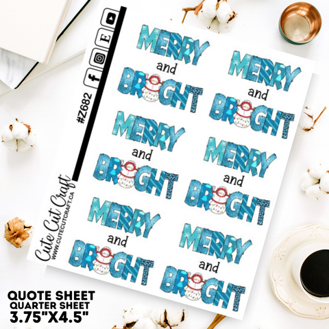 Winter Quote Sheet 11