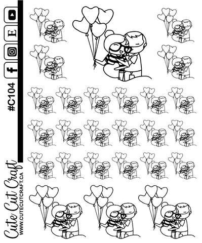 Valentine Love || Planner Paige