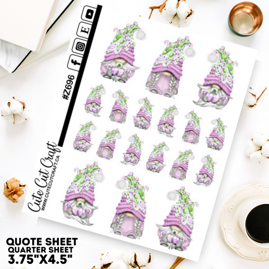 Pink Holiday Gnomes 2000