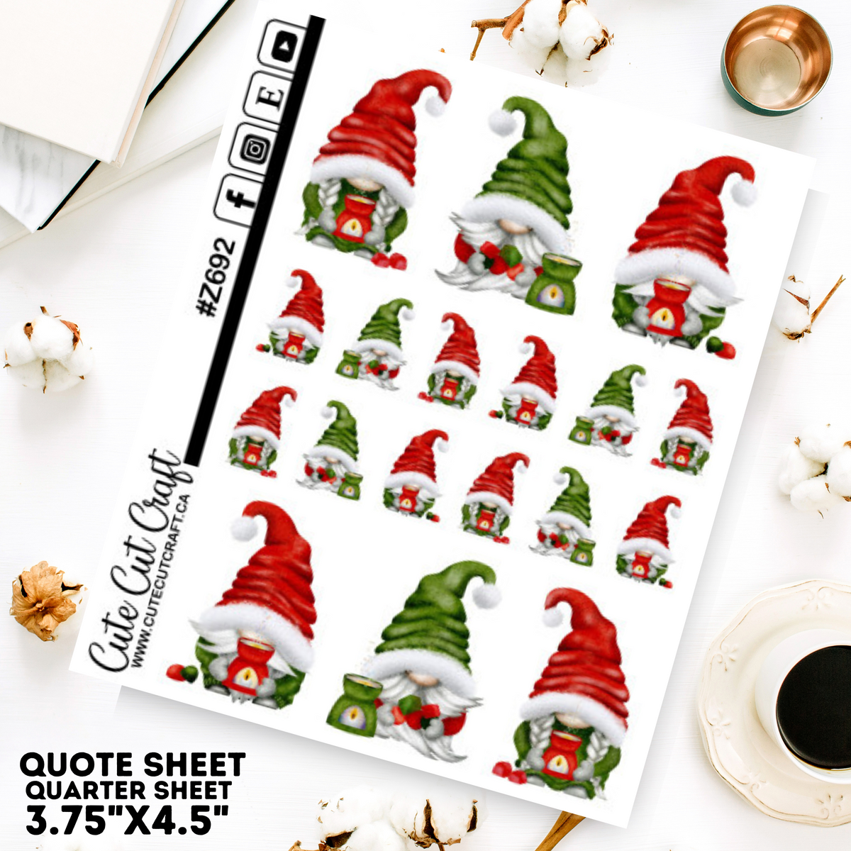 Holiday Wax Melt Gnomes