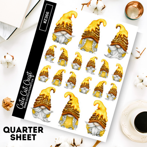 Honeycomb Bee Gnomes