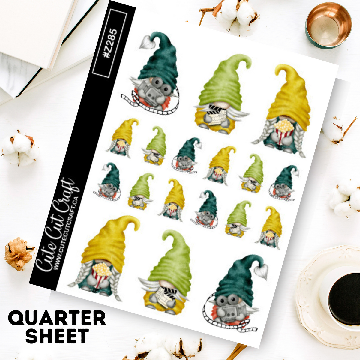 Movie Gnomes || Deco Sheet