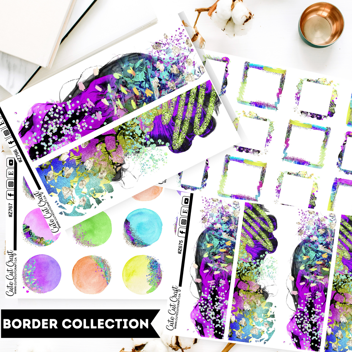 Neon || Border Collection